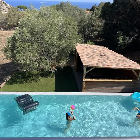 וילה House With Sea View, Route De Palombaggia *