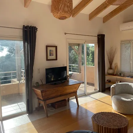 וילה House With Sea View, Route De Palombaggia פורטו-וישיו